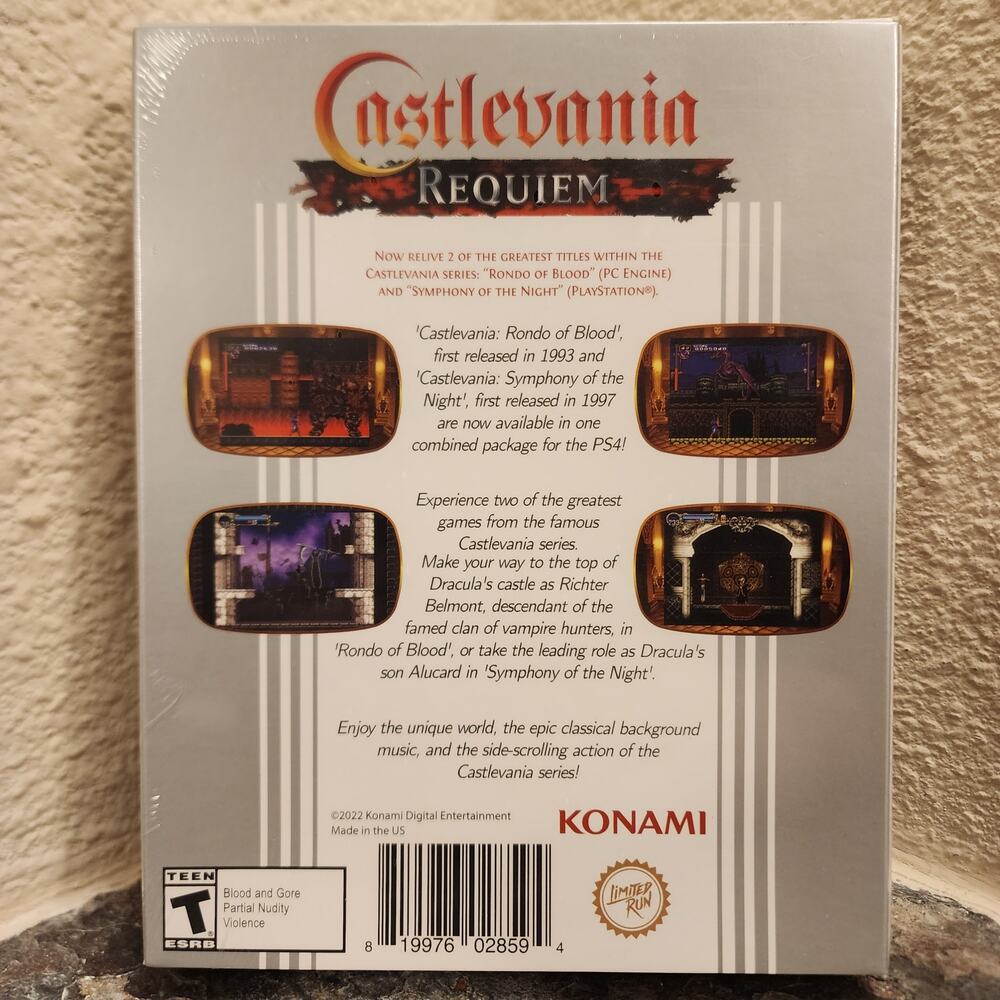 Game - Castlevania Requiem: Symphony & Rondo of Blood [Classic Ed.] (NEW) - PS4 - Picture 3 of 8